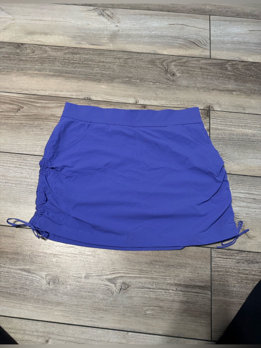 Columbia Purple Activewear Skort with Side Drawstrings